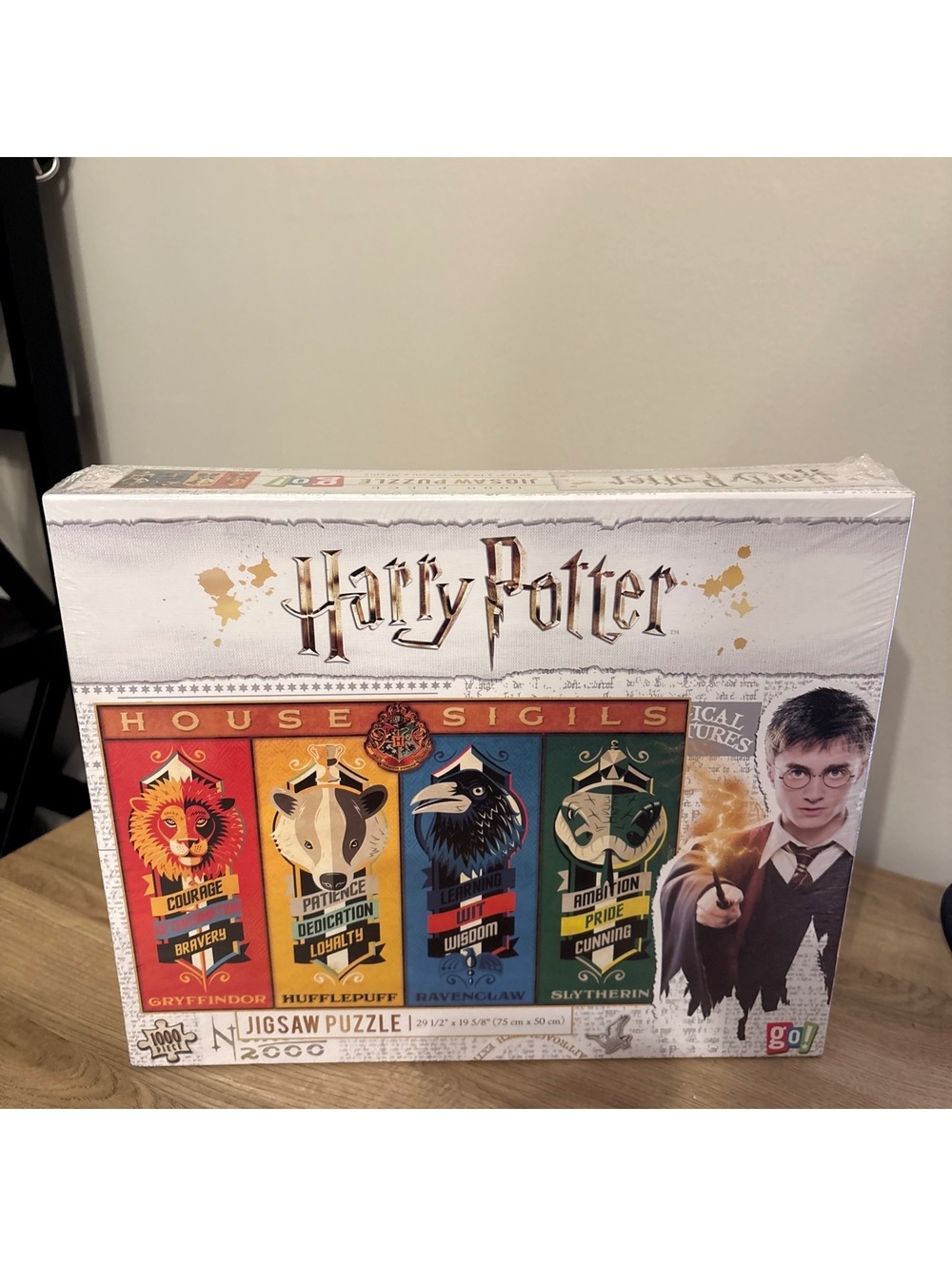 BRAND NEW Harry Potter House Sigils 1000 piece jigsaw puzzle